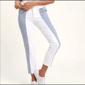 SOLD Levis Premium 501 White Cropped Jeans 27x26